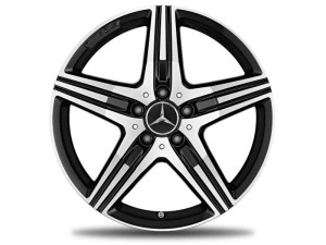 AMG 5 Speichen Felgen 20 Zoll S-Klasse Baureihe 222 A22240112007X23