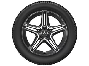 AMG 5-Doppelspeichen-Rad GLC, 19 Zoll glanzgedreht