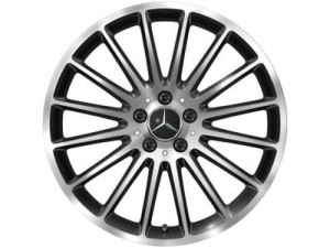 16-Speichen-Rad 19 Zoll glanzgedreht A44740127007X23