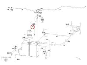Original Mercedes-Benz Marco Polo Baureihe 447 Impulsgeber für Frischwassertank – Teilenummer A4478213400