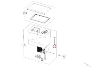 Original Mercedes-Benz Marco Polo Temperatursensor für Kühlbox – Baureihe 447