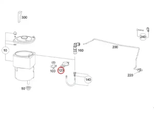 Original Mercedes-Benz Marco Polo Baureihe 447 Gasdruckregler – Teilenummer A4479068401