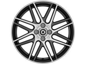 BRABUS Monoblock IX Leichtmetallfelge 16 Zoll glanzgedreht smart fortwo Baureihe A453/ C453