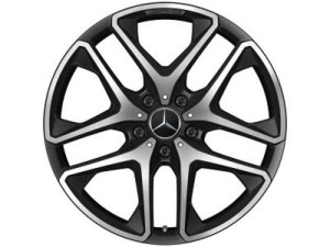 AMG 5-Doppelspeichen-Rad 21 Zoll glanzgedreht A46340119007X36