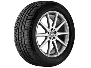 AMG Winterkompletträder (4 Stück) 10-Speichen Grau Glanzgedreht Q440141512160/2170