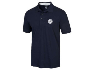 Stil und Komfort in Perfektion: Herren-Poloshirt Navyblau (Größe: M)