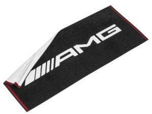 Luxuriöses AMG Strandtuch mit markantem Design