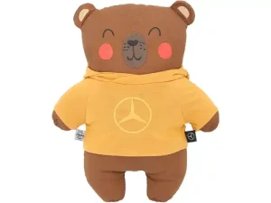 Kuschelbär Braun mit Hoodie