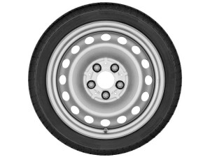 V-Klasse Baureihe 447 Sommerkomplettrad Stahl-Rad Silber 225/55 R17 Q440271210000