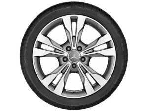 V-Klasse Baureihe 447 Mopf Winterkomplettrad 5-Doppelspeichen 245/45 R18 100V Michelin XL Pilot Alpin PA4 MO