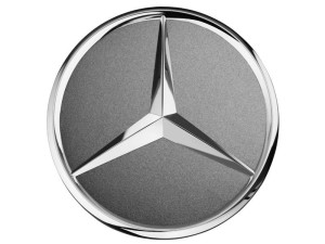 Radnabenabdeckung Stern erhaben grau Himalaya A22040001257756