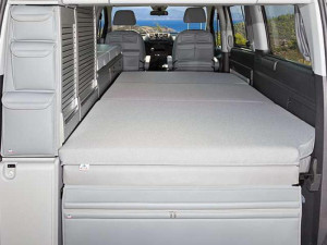 BRANDRUP iXTEND Faltbett für Mercedes-Benz Viano Marco Polo (2007 – 2013): ca. 117 x 207 x 6,5 cm 102709003