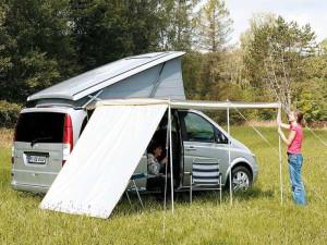 Brandrup TOP-SAIL Seitenwand für Mercedes Marco Polo – funktionale Erweiterung zum Sonnensegel