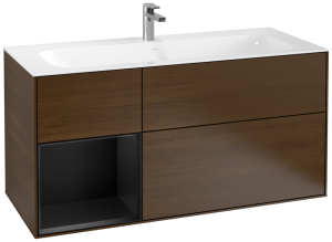 Villeroy & Boch Waschtischunterschrank Finion F06 1196x591x498mm mit Regalelement, F060PDGN F060PDGN