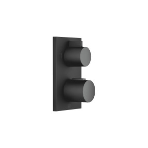 Dornbracht UP-Thermostat mit Zweiwege-Mengenregulierung SERIENSPEZIFISCH 36426670 Schwarz matt 36426670-33