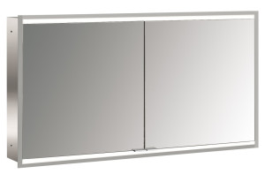 emco LED-Lichtspiegelschrank prime 2 Facelift Unterputz, 1300 mm, 2-türig, IP 20 Rückwand verspiegel 949706257