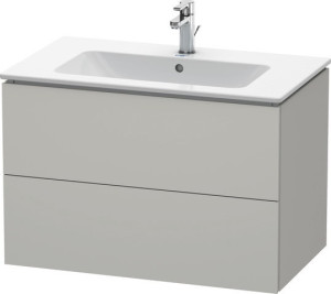 Duravit L-Cube Waschtischunterbau wandhängend Betongrau Matt 820x481x550 mm - LC624100707 LC624100707