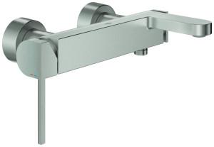 Grohe EH-Wannenbatterie Plus 33553_3 Wandmontage supersteel, 33553DC3 33553DC3