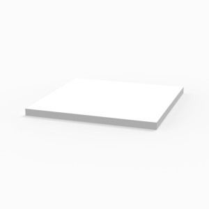 Sanipa Arbeitsplatte 2morrow AP02043, Weiss-Soft, H:16, B:352, T:350 mm AP02043
