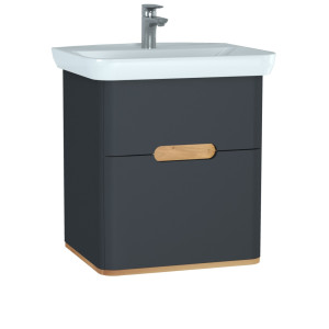 Vitra Sento Set 63 cm, 2 Laden, Anthrazit Matt, 60834 60834