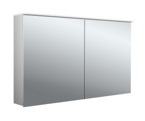 emco Lichtspiegelschrank pure II Lichtsegel, Aufputz, mit Waschtischbeleuchtung, 2 Tür, 1200mm, 9797 979705405