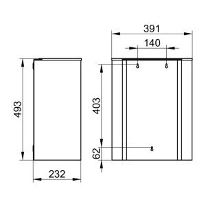 Keuco Abfallsammler Plan 14988, 14988010000