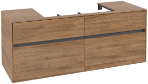 Villeroy & Boch Waschtischunterschrank Collaro C08800 1400x548x500mm C08800RH