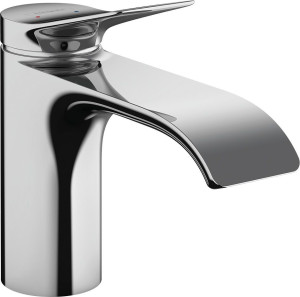 Hansgrohe Waschtischmischer 80 Vivenis mit Zugstangen-Ablaufgarnitur chrom, 75010000 75010000
