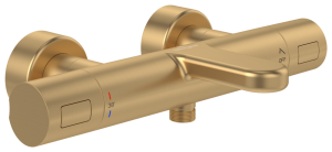 Villeroy & Boch Wannen-Thermostarmatur Universal Taps&Fittings 317x65x203mm für BW Rund Brushed Gold TVT00000100076