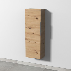 Sanipa 3way Mittelschrank mit 1 Tür, Eiche Natural-Touch, UM16685 UM16685