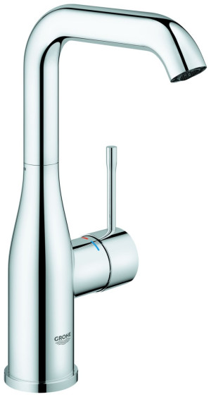 Grohe Waschtischarmatur Essence L-Size U-Auslauf glatter Körper chrom, 24177001 24177001