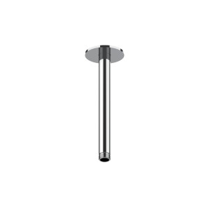 Herzbach LIVING SPA Deckenarm 200mm 70 rund Chrom, 11.964820.1.01 11.964820.1.01