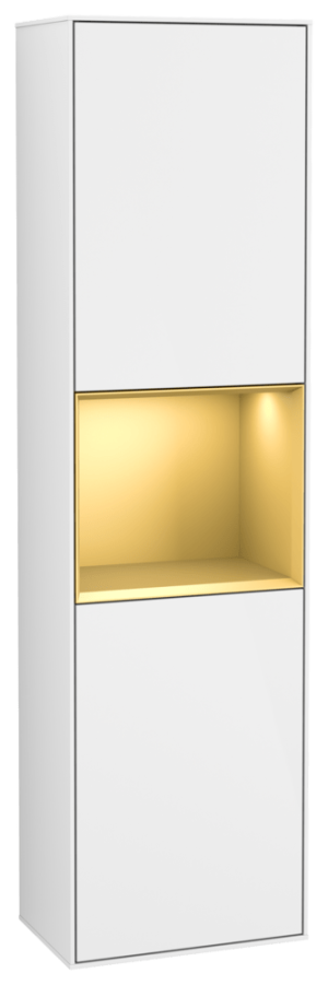 Villeroy & Boch Hochschrank Finion F47 418x1516x270mm mit A: (Scharn.) re, F470HFGF F470HFGF