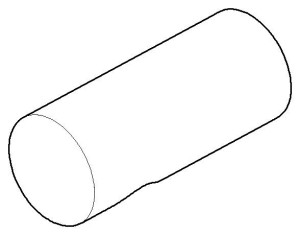 Dornbracht Nippel Ersatzteile 09240416310 D. 30 x 70 mm Chrom 09240416310-00
