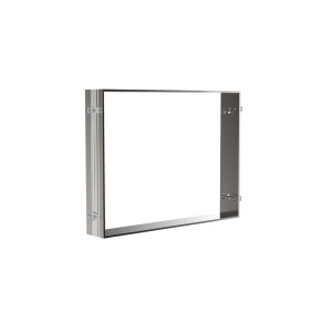 emco Einbaurahmen Loft für Lichtspiegelschränke Breite 800mm, 832x720mm, 979800002 979800002