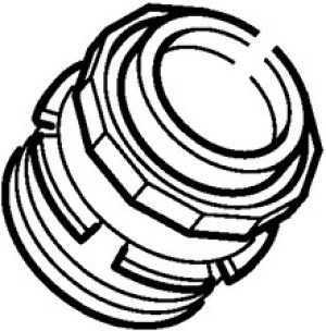 Hansa Befestigungsmutter M55 x 1 SW45, 59912525 59912525