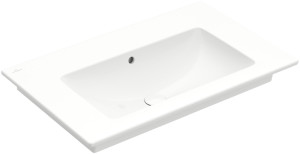 Villeroy & Boch Schrankwaschtisch Venticello, 41048JR1, B: 800, T: 505mm, Weiß Alpin CeramicPlus 41048JR1