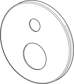 Hansa Rosette Wanne-Brause d:170 mm, 59914317 59914317