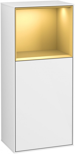 Villeroy & Boch Seitenschrank Finion G51 418x936x270mm Wandbel. A: (Scharn.) re, G510HFGF G510HFGF