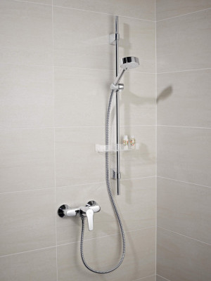 Wandstangen-Set Hansabasicjet 4478, verchr., 44780133 44780133