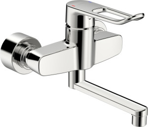 Waschtischarmatur HANSACLINICA 0151 Bügelh. Bed.he. lang Ausld. 227 mm DN15 1516286
