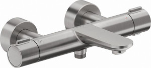 Duravit Wave Wannenthermostat Aufputz Edelstahl Gebürstet 303x223x42 mm - WA5220000070 WA5220000070