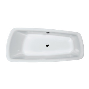 LAUFEN Badewanne Palomba Collection, 1800x800x455, asymmetrisch, weiß, 24380.0, 2438000000001 H2438000000001