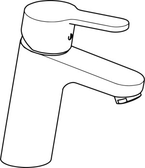 Waschtisch-Einhandmischer Hansaprimo XL verchromt, 49372203 49372203