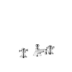 Dornbracht Waschtisch-Dreilochbatterie mit Ablaufgarnitur MADISON 20700360 Chrom 20700360-00