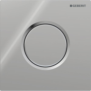 Geberit HyTouch Abdeckplatte Sigma01 für Urinal-Steuerung pneumatisch hochglanz-verchromt 242811211