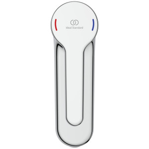 Ideal Standard Armatur CERAPLUS 2, Grande, ND, o.Ablgarn., Ausld. 123mm, Chrom, BC102AA BC102AA