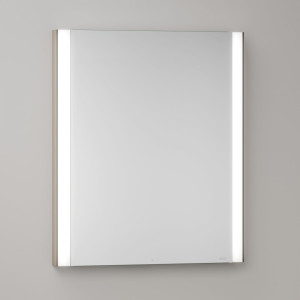 KEUCO Royal Atlas LED Spiegelschrank 60 x 71 x 11,5 cm mit 1 Tür, Anschlag rechts, Unterputz 211201450062