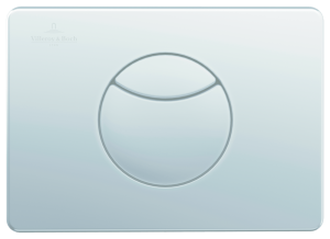 Villeroy & Boch Betätigungsplatte ViConnect 92248569, B:205, H:145, T:54mm, Chrom-Edelmatt 92248569
