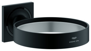 Grohe Halter Allure 40963_1 für, Seifenschale/Föneinsatz phantom black, 40963KF1 40963KF1